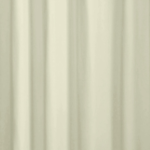 Beige Faux Silk Black Out Door Curtain- 7 feet - Image 3