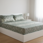 Searching for a way to transform your bedroom into a serene sanctuary? The Enchanted Garden Sage Green Fitted Bedsheet Set is engineered for those who seek a perfect blend of high-performance fabric and calming, sophisticated aesthetics. Featuring a delicate meadow-inspired floral print on a soothing sage green base, this complete 120 GSM microfiber set addresses the need for breathable, ultra-soft bedding that remains fresh and wrinkle-free night after night.