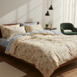 Royal Navy Botanical 120 GSM Microfiber Bedsheet Set | Model: EH-2057