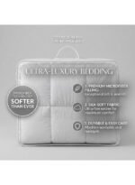 Ever Home 90 GSM Ultra-Soft Lightweight Comforter Set – Single Size (160 x 200 CM), Solid White with 1 Pillow Cover & Storage Bag - Image 2