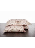 3-Piece King Size Bed Sheet Set - 150 GSM Premium Microfiber Bedding with Vintage Rose Damask Floral Print, Includes 1 Flat Sheet (270x250 CM) & 2 Matching Pillowcases (50x75 CM) - Image 4