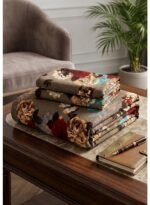 Ever Home Luxury 125 GSM Soft Breathable Flat Bed Sheet Set/Elegant Vintage Rose & Floral Pattern/Includes 2 Matching Pillowcases/King Size 270x240 CM - Image 5